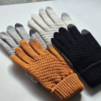 클래식 니트 터치장갑