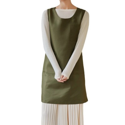 제이엘 가정용 두꺼운 발수 원단 앞치마