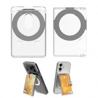 심플데이즈 맥세이프 투명 거치형 카드케이스