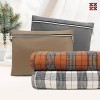 타탄더블양면 클러치쿠션담요A