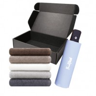 송월 양우산 선물세트 2(송월 뉴컬러무지 150g+3단 자동양우산 R-1)