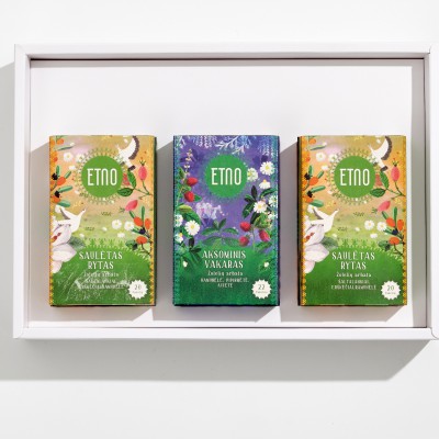 (3P 혼합세트A)북유럽 허브티 ETNO 써니 2박스+벨벳 1박스