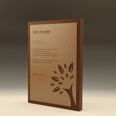 재직 퇴임 퇴직 감사 원목 상패 E5206