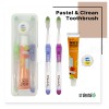 커플 파스텔클린미세모 페리오 치실 칫솔치약세트