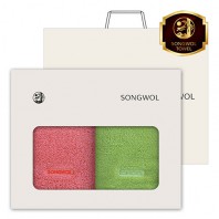 송월 컬러풀40 170g 30수 호텔타월 2매세트