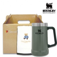 안심생건89_스탠리 빅그립 비어스테인709ml 베어수건 2종세트