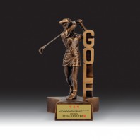9254 금속 골프 트로피 (160*230mm)