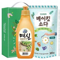 참그린 매실300용기 베이킹소다300리필 2종세트