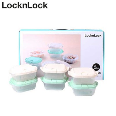 락앤락_1120S6 햇쌀밥용기 6조 세트