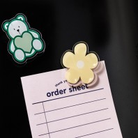 (국산) 아크릴 냉장고 자석 마그넷 클립형 주문제작