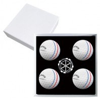 캘러웨이 크롬 TT 4구 볼마커칩 고급 싸바리케이스