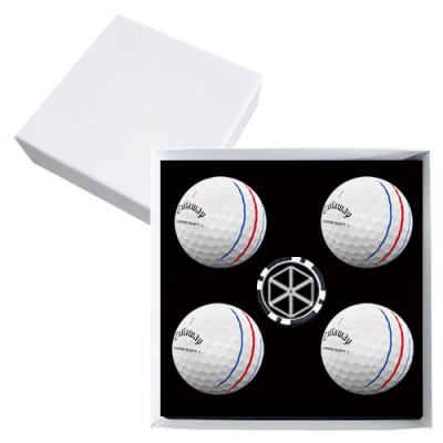 캘러웨이 크롬 TT 4구 볼마커칩 고급 싸바리케이스