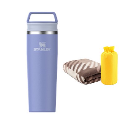 JE 담요+스탠리 카페투고 트래블머그 591ml