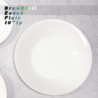 더류쉘 원형접시 10인치 1p