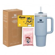 여행필수3종세트C(스탠리퀜처1.18리터l+크리넥스카카오티슈50매+카카오물티슈10매)