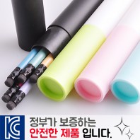 인젝션 파스텔연필 5P [바닐라원통세트]