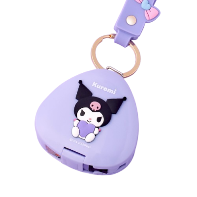 산리오 3 in1 고속 충전 릴케이블