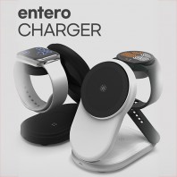 피노 entero 폴더블 3in1 맥세이프 고속무선 충전기 (갤럭시 및 애플워치 호환)