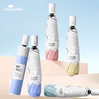 마이브렐라 크리스탈 콤비 6K 3단 자동 경량 암막 양우산(UPF50+)