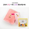 춘식이 타월+키즈 고리형 핸드타월 세트