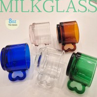 밀크글라스 포인세티220ml B_type