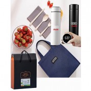 LED 온도계 텀블러 보온병 500ml+보온 보냉 쿨러백  도시락가방