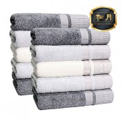 송월 격자 세면타월 170g