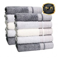 송월 격자 세면타월 170g