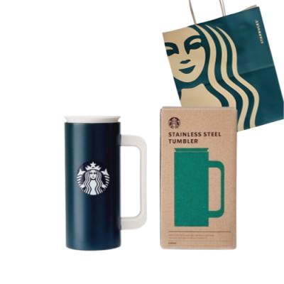 스타벅스 SS 뉴턴 하우스 그린 텀블러 355ml