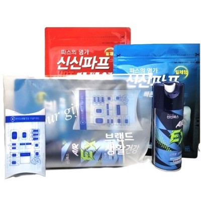 신신 구급함 구급키트 2호(신신파스2팩,신신에어스프레이,구급밴드세트고급형 4종세트)