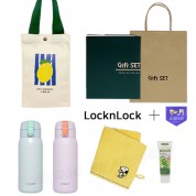 와우 텀블러파우치2호 락앤락 코튼캔디x2p송월핸드타올 카밀핸드크림세트