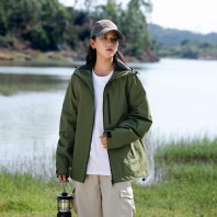 로페리아 남녀공용 경량 캠핑 바람막이 재킷 주문제작(0216325)