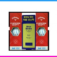 캘러웨이 크롬소프트 360 트리플트랙 6구 닥터지 (Dr.G) 선스틱 선물세트 (3pc)