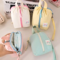 파스텔 포켓 스트랩 미니 화장품 파우치 K2654