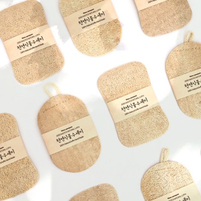 다용도 제로웨이스트 천연식물수세미 K2515