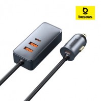 베이스어스 차량용 충전기 초고속 멀티 자동차 시거잭 4포트 2U+2C 120W PPS