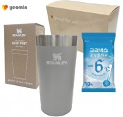 스탠리 브생건209호(스탠리 파인트컵473ml+크리넥스쿨링물티슈)