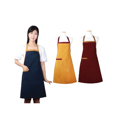 스마일 앞치마  목걸이형