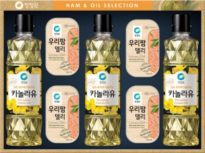 25추석 선물세트 청정원 팜고급유5호