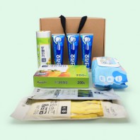 크린 위생장갑 200매 크린롤백 크리오 치약 8종세트