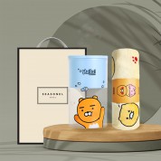 시즈넬 선물세트 카카오 가습기250ml+카카오 무릎담요