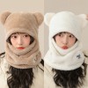 로페리아 후드넥워머 모자 곰돌이 이어머프 방한모자(0217089)