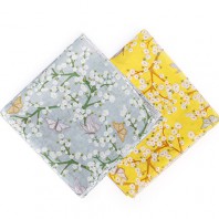 가제스카프 매화나비 손수건