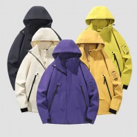 로페리아 남성용 경량 방풍 후드 재킷 단체등산복 주문제작(0216323)