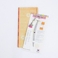 나빌레라 비녀모양 팬던트 책갈피 북마크 북체크홀더 금속책갈피 책꽂이 외국인선물 기념품