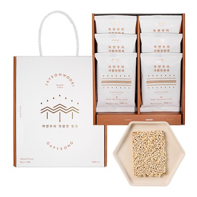 자연우리 가평잣 한과 28g*6개입