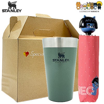카카오 생활건강세트 27호 (카카오5단입체핸들우산+스탠리 파인트컵473ml)