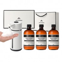 웰세스 WG-153B 대용량 버블 자동디스펜서1P+핸드워시3P 선물세트