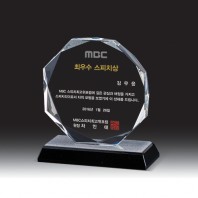 2112S 크리스탈 상패 (150*165*50mm)