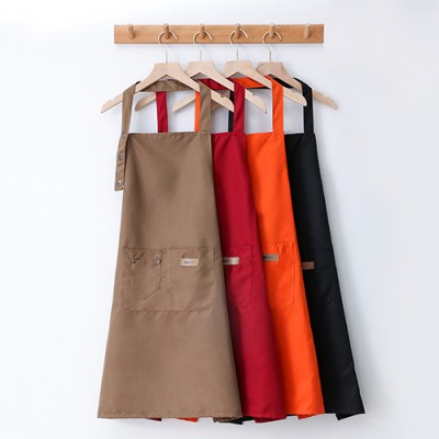 심플 바리스타 방수 앞치마
